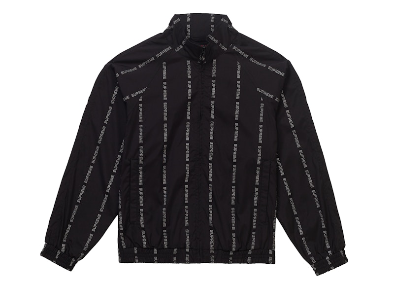 Buy Supremeリフレクティブ トラックジャケット (黒)
