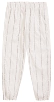 Supreme Reflective Text Track Pant White