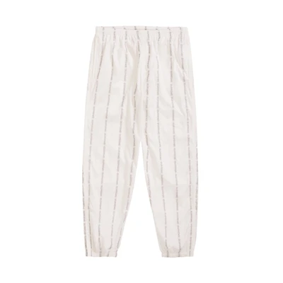 Supreme Reflective Text Track Pant White