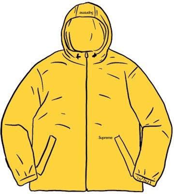 Supreme Jaket Hoodie Zip Reflektif Kuning Buy Supreme Jaket Hoodie Zip Reflektif Kuning