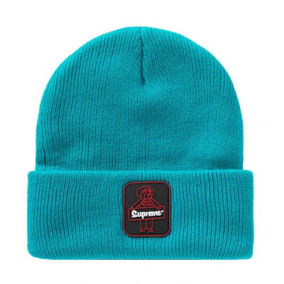 Supreme RefrigiWear Beanie Bright Teal