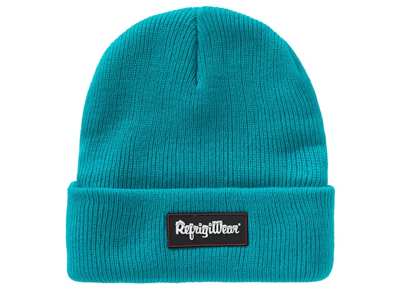 Order Supreme RefrigiWear 亮青色针织帽