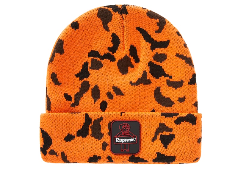 Supreme RefrigiWear Beanie Orange Camo