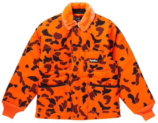 Supreme RefrigiWear Insulated Iron-Tuff Jacket Orange Camo Order Supreme RefrigiWear Insulated Iron-Tuff Jacket Orange Camo