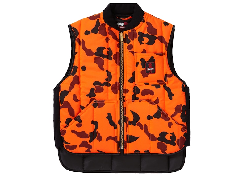 Buy Chaleco Supreme RefrigiWear Insulated Iron-Tuff Naranja Camo