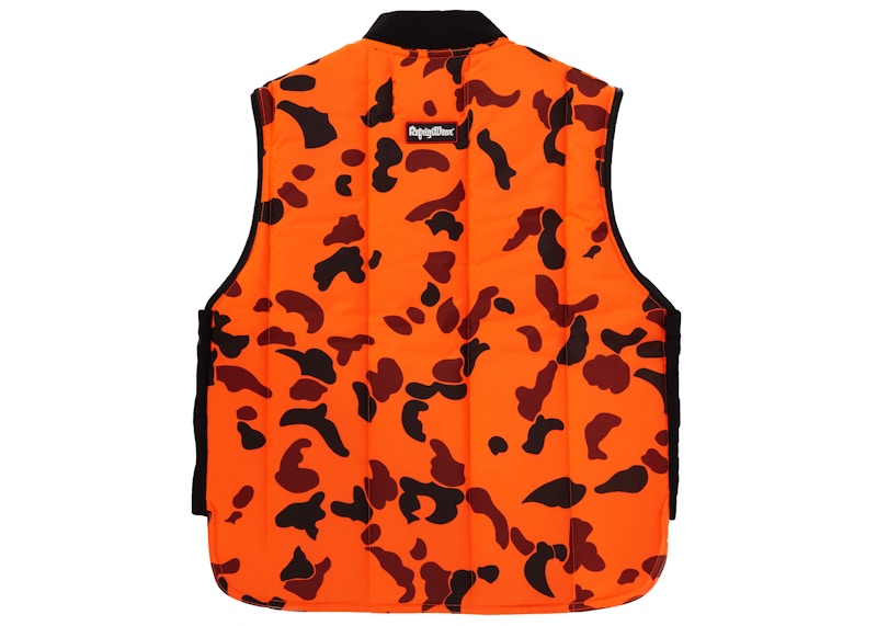 Supreme RefrigiWear Insulated Iron-Tuff Vest Orange Camo 圖 2