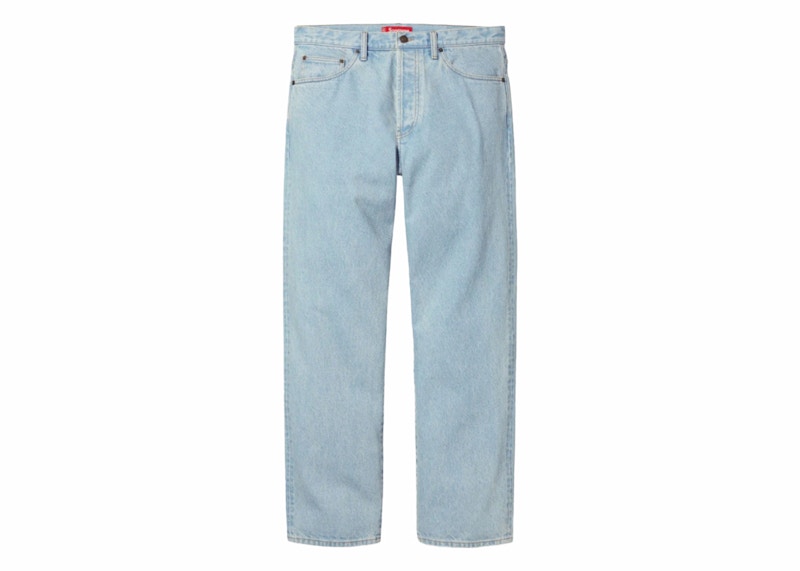 Buy Supreme Regular Jean (FW23) Washed Blue