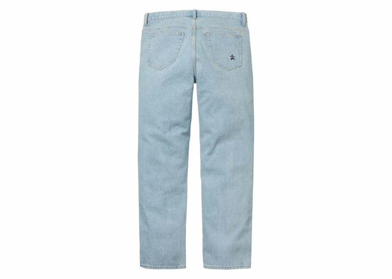 Supreme Regular Jean (FW23) Washed Blue 圖 2