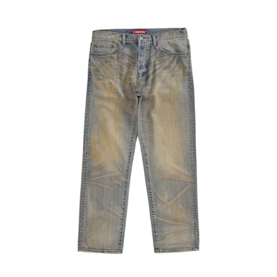 Supreme Regular Jean (FW25) Dirty Indigo