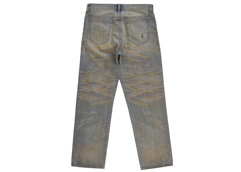 Order Supreme 常规牛仔裤 (FW25) 暗脏靛蓝