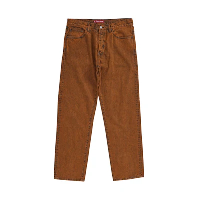 Supreme Regular Jean (FW25) Rust
