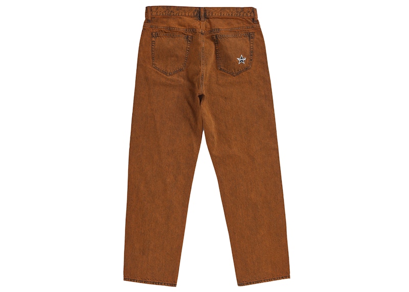 Order Supreme 常规牛仔裤 (FW25) 锈色