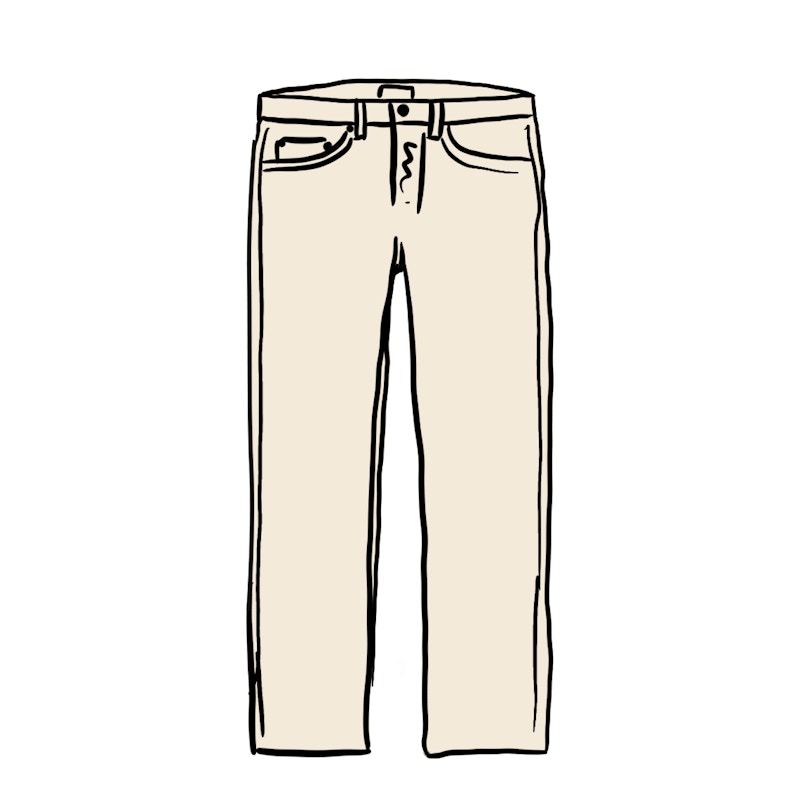 Supreme Regular Jean (SS21) Natural