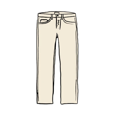Supreme Regular Jean (SS21) Natural