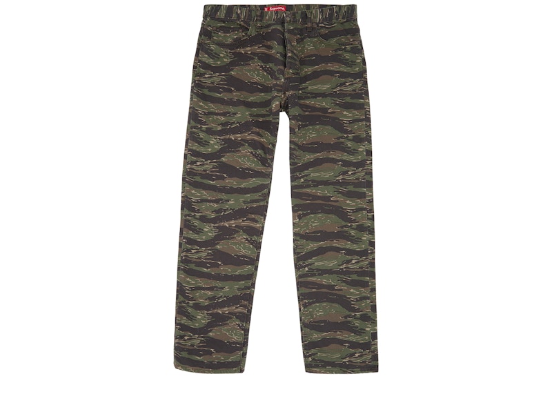 Supreme Regular Jean (SS21) Tigerstripe Camo