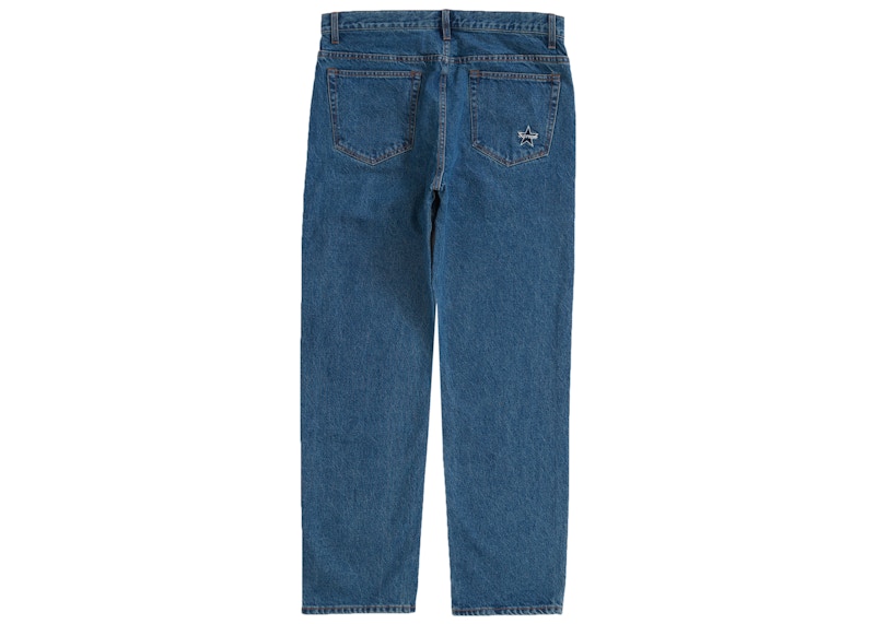 Supreme Regular Jean (SS22) Washed 'Blue' 圖 2