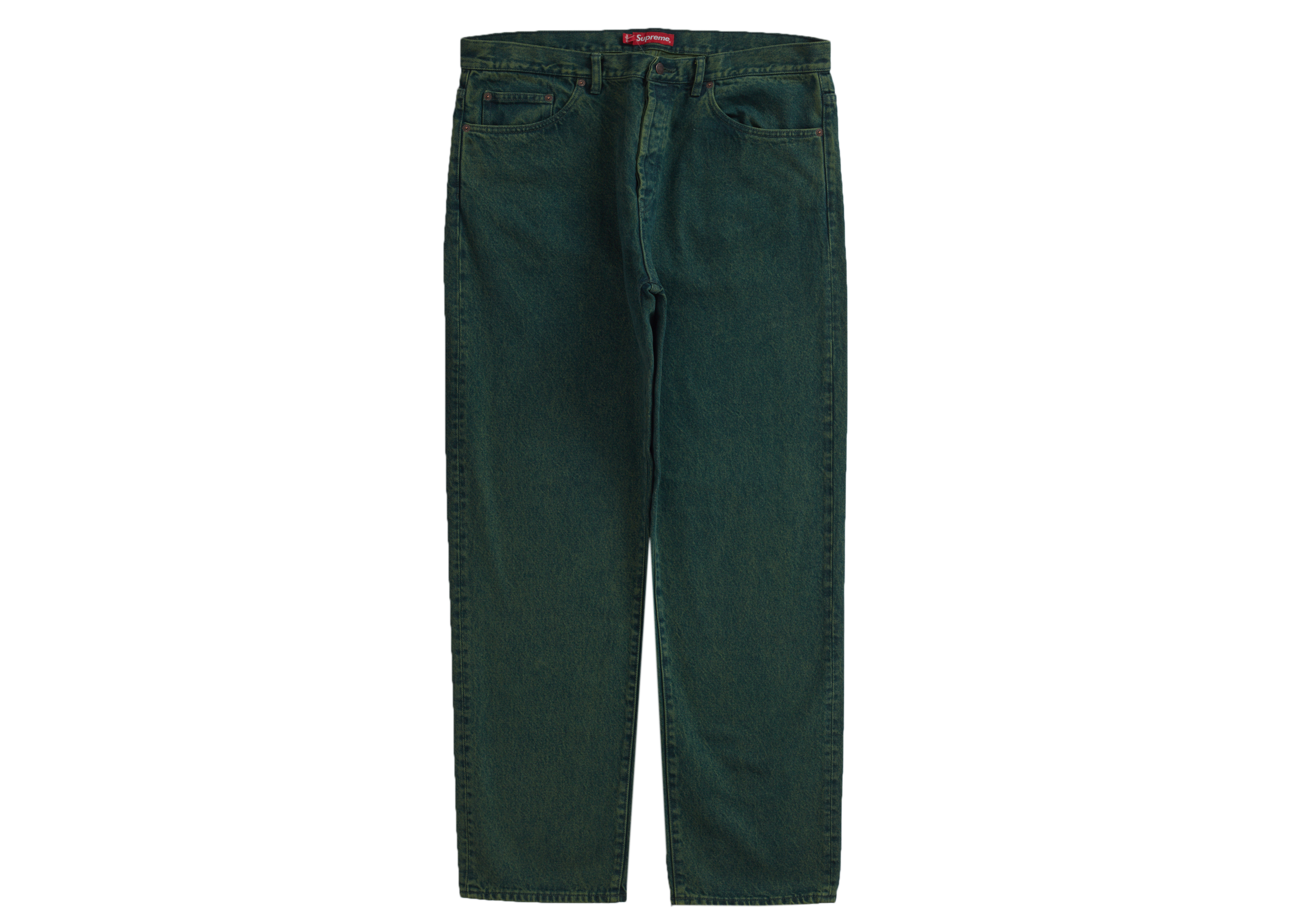 Supreme Regular Jean (SS23) Overdyed Greenを購入 - Novelship