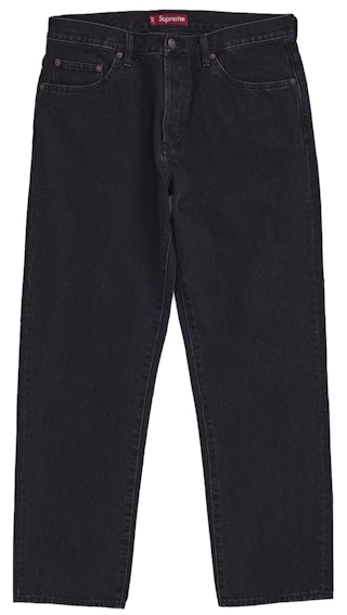 supreme-regular-jean-ss-25-black