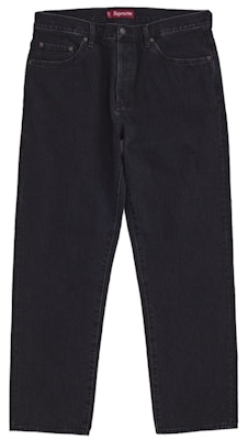Supreme Regular Jean (SS25) Black Buy Supreme Regular Jean (SS25) Black