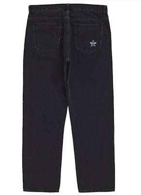 Supreme Regular Jean (SS25) Black Order Supreme Regular Jean (SS25) Black