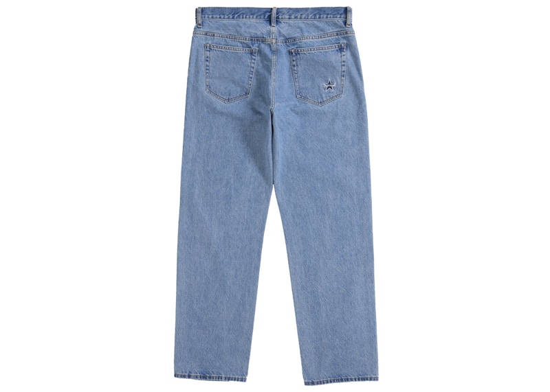 Order Supreme 常规牛仔裤 (SS25) 蓝靛色