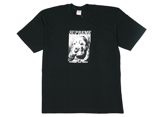 Supreme Remember Tee Black Buy Supreme Remember Tee Black