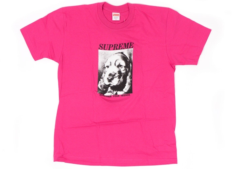 supreme-remember-tee-dark-pink