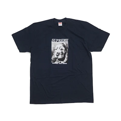 Supreme Remember Tee Navy