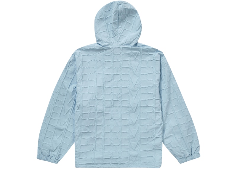 Order Supreme 重复缝线夹克 浅蓝色