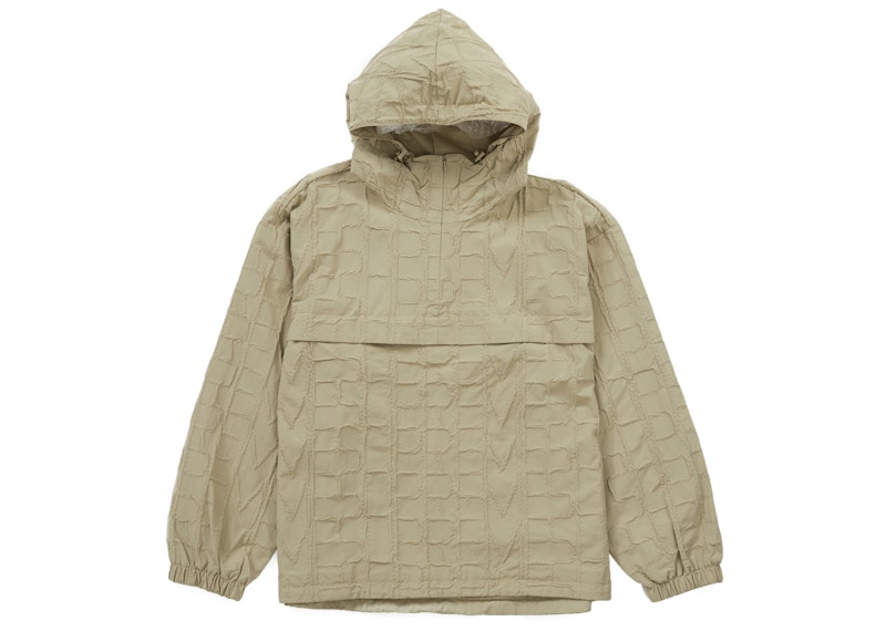 Supreme Repeat Stitch Anorak Tan