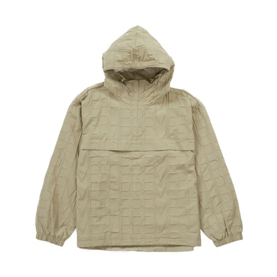 Supreme Repeat Stitch Anorak Tan