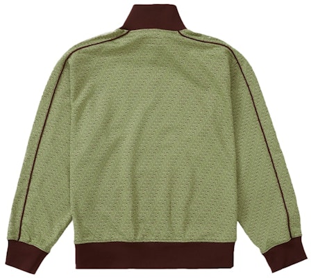 Supreme 重複圖案運動外套 '橄欖綠' Order Supreme 重複圖案運動外套 '橄欖綠'