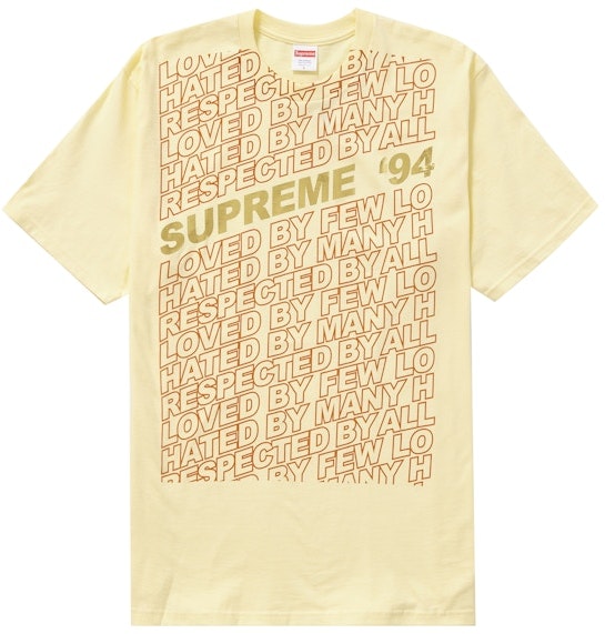 supreme-respected-tee-pale-yellow