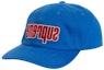 Buy Supreme Reverse Logo 6-Panel Royal (FW21) Topi Biru الملكة