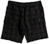 Order Supreme Reverse Patchwork Sweatshort Black