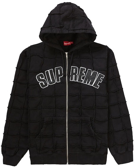 supreme-reverse-patchwork-zip-up-hooded-sweatshirt-black