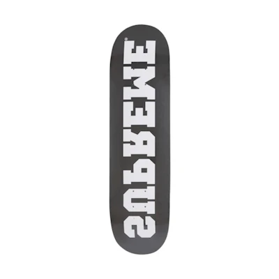 Supreme Reverse Skateboard Deck Black