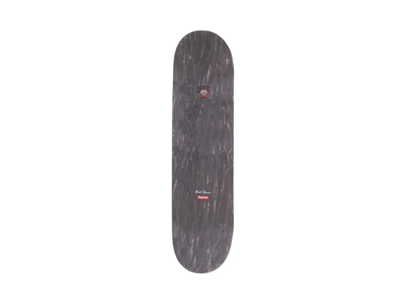 Order Supreme Reverse Skateboard Deck Black