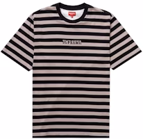 Supreme Reverse Stripe S/S Top Black