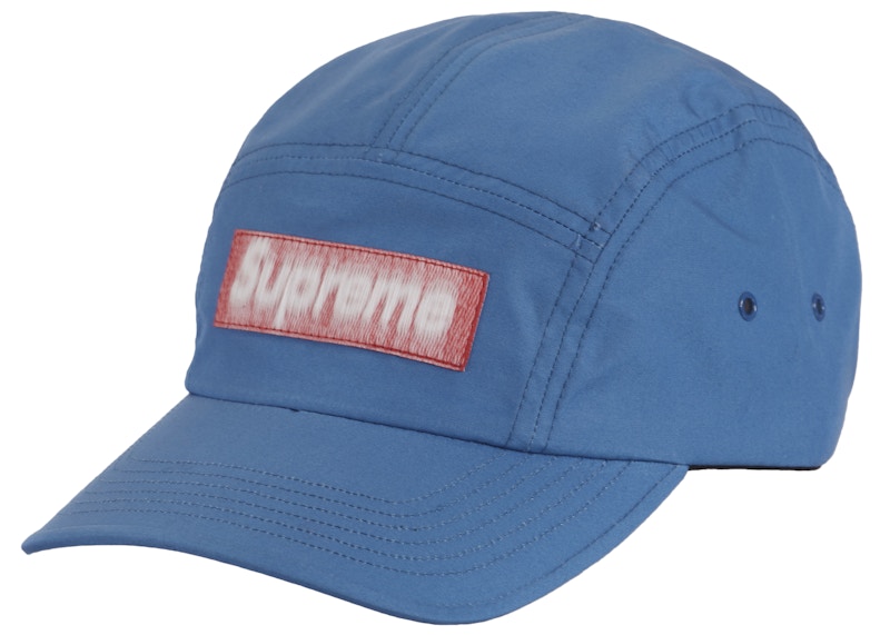 Buy Supreme Gorra Camp con Etiqueta Invertida Azul Claro