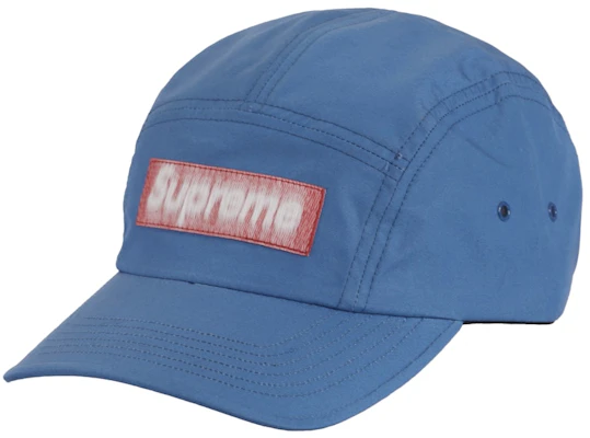 Supreme Gorra Camp con Etiqueta Invertida Azul Claro Buy Supreme Gorra Camp con Etiqueta Invertida Azul Claro