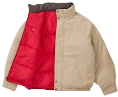 슈프림 리버서블 다운 패딩 재킷 탄색 Order 슈프림 리버서블 다운 패딩 재킷 탄색