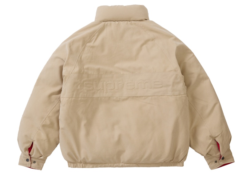 Lookbook Chaqueta Reversible Supreme Down Puffer Beige