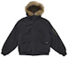Buy Supreme Reversible Faux Fur Hooded Work Jacket Black