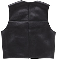 Supreme 可翻轉仿羊毛工作背心 黑色 Order Supreme 可翻轉仿羊毛工作背心 黑色