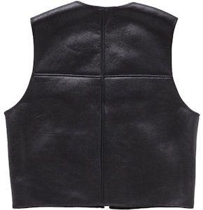 Supreme 可翻转仿羊毛工装背心 黑色 Order Supreme 可翻转仿羊毛工装背心 黑色