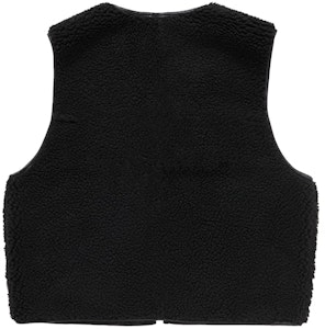 Supreme 可翻转仿羊毛工装背心 黑色 Shop Supreme 可翻转仿羊毛工装背心 黑色