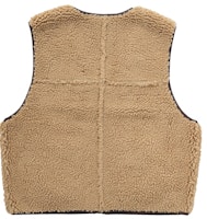 Supreme 可翻轉人造羊羔毛工作背心 棕色 Shop Supreme 可翻轉人造羊羔毛工作背心 棕色