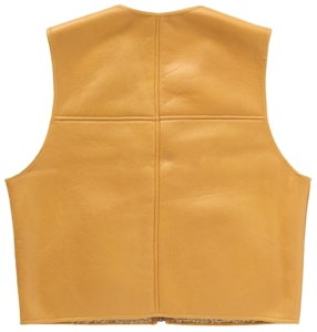 Supreme Reversible Faux Shearling Work Vest Kuning Order Supreme Reversible Faux Shearling Work Vest Kuning