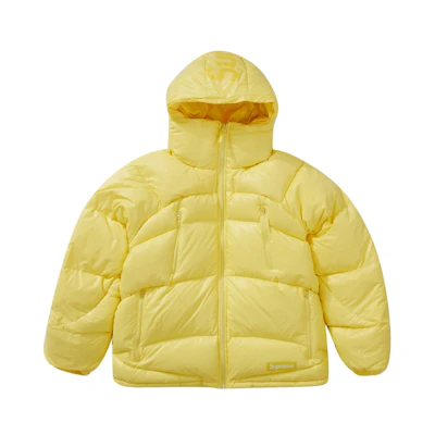 Supreme Reversible Featherweight Down Puffer Jacket Yellow